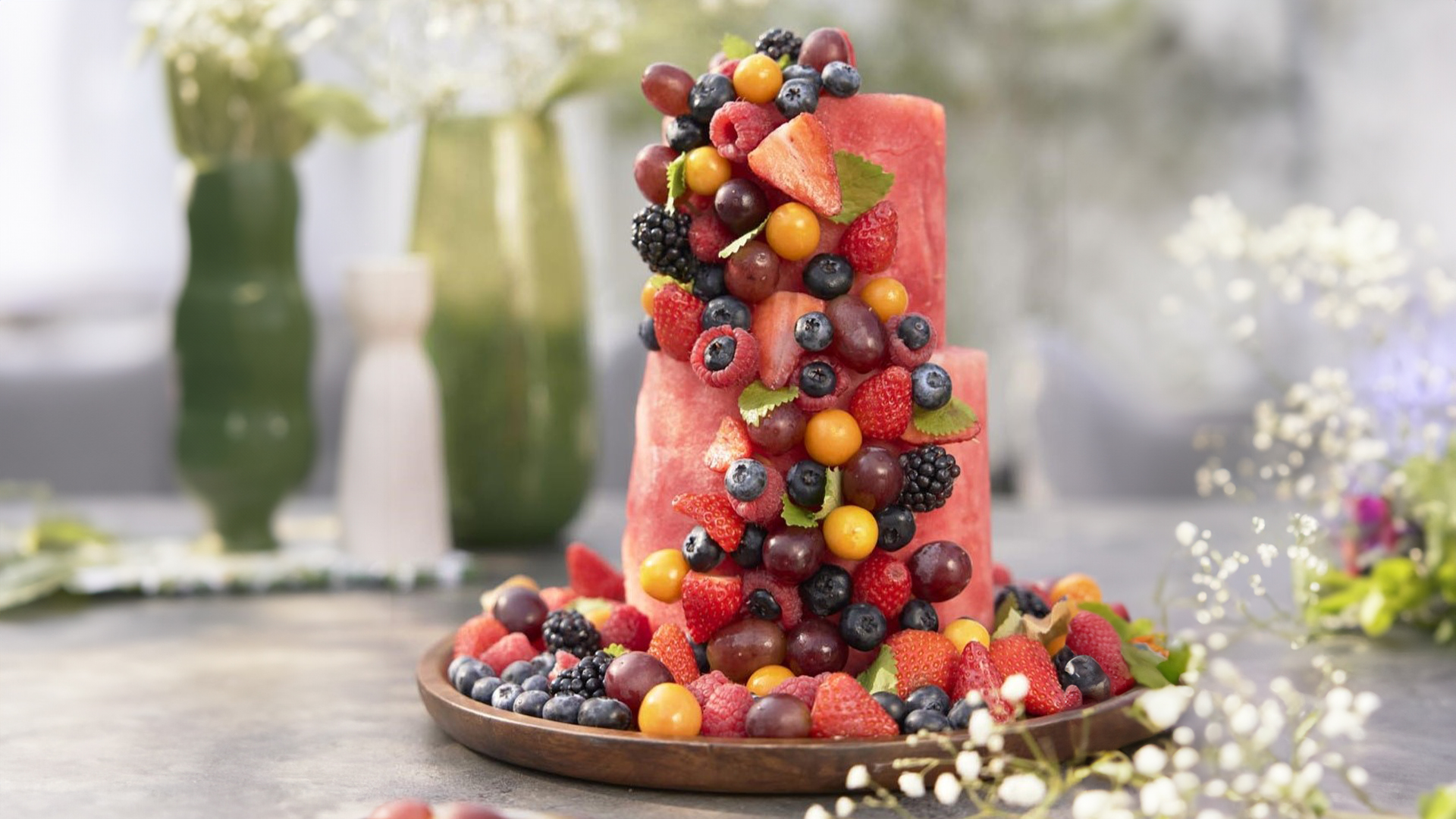Wassermelonen-Torte: Der erfrischende Hingucker für jede Party!